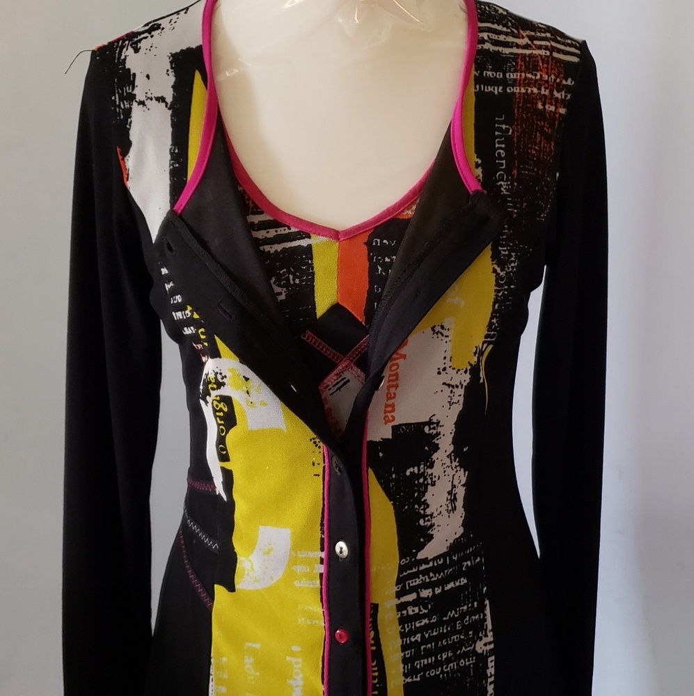 Bali sheer 2 piece set Boutique size S new